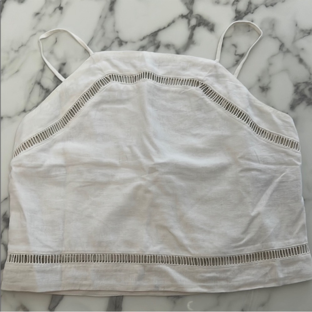 Abercrombie & Fitch Linen Top - Picture 2 of 3